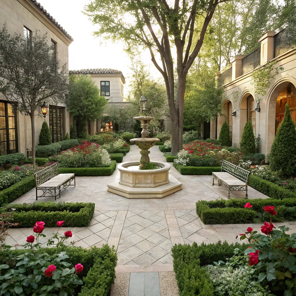 Beautiful Courtyard Design